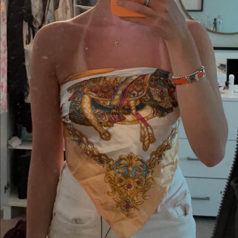 Princess polly barely worn scarf top